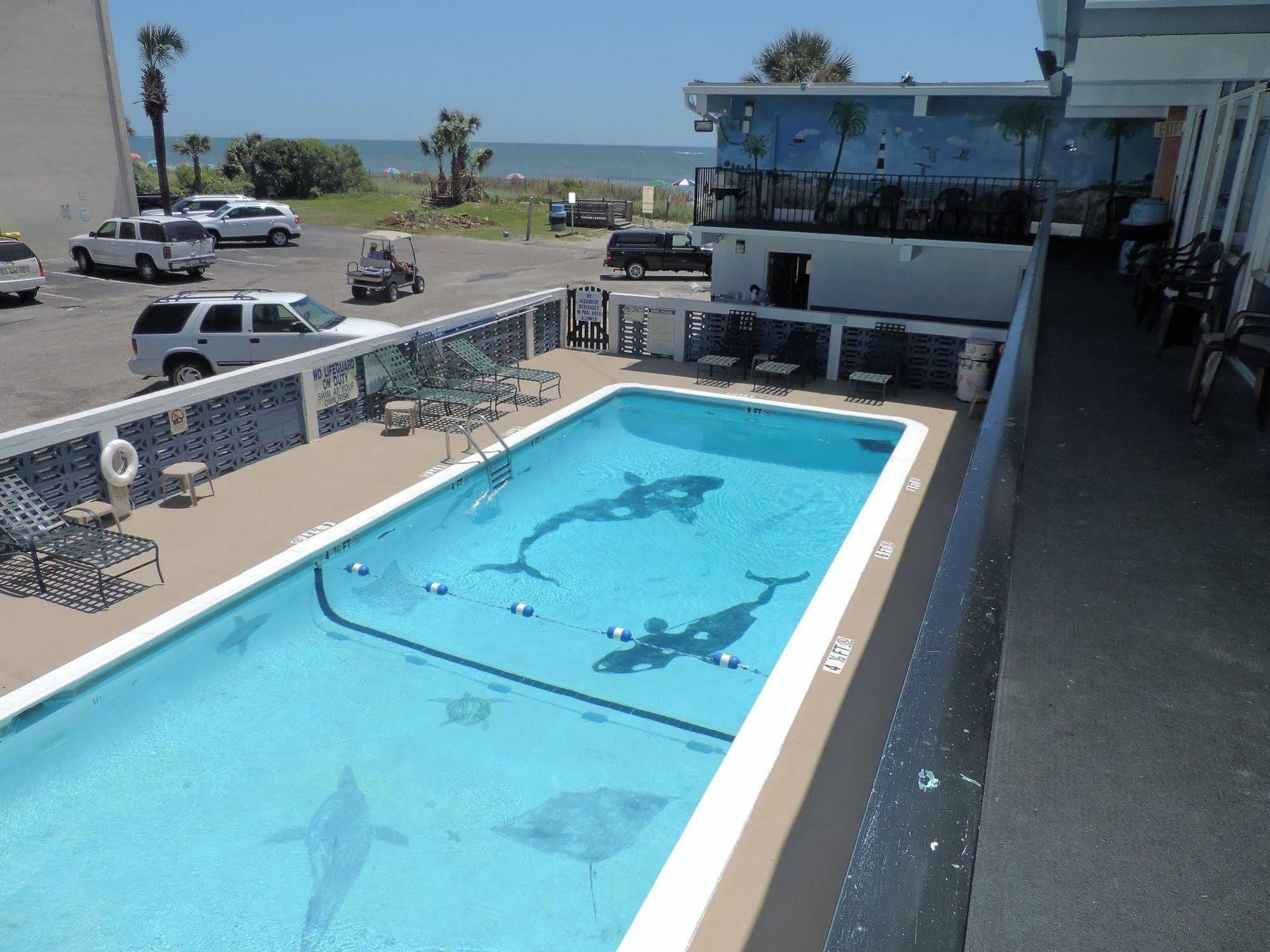 Sea Hawk Oceanfront Motel 默特尔比奇 外观 照片