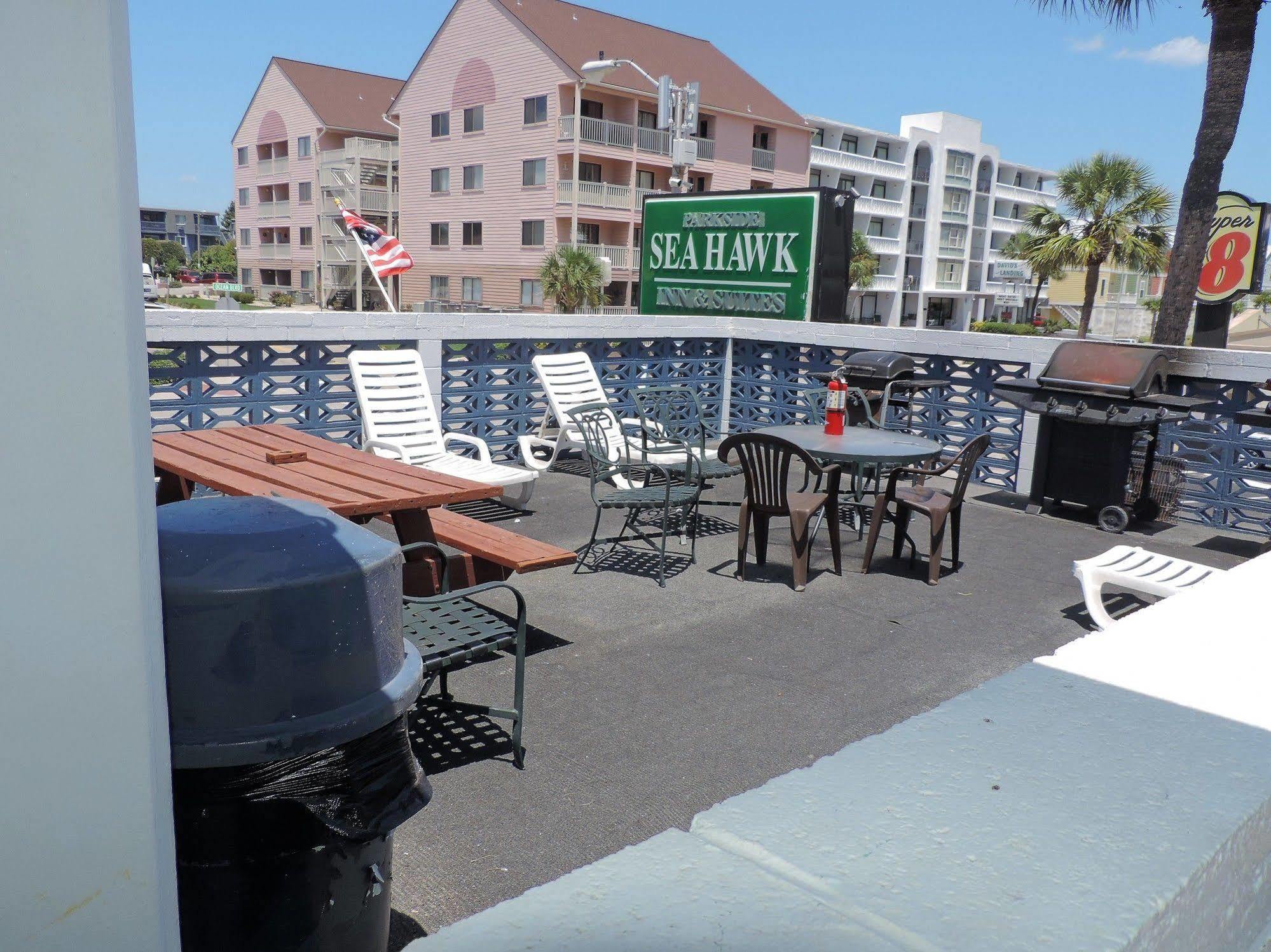 Sea Hawk Oceanfront Motel 默特尔比奇 外观 照片